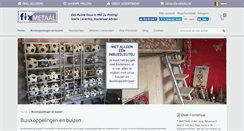 Desktop Screenshot of fixmetaal.nl